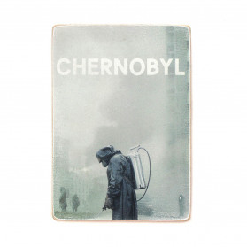 Постер "Chernobyl. Чорнобиль. Чоловік в костюмі"