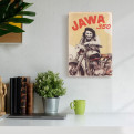 Постер "Jawa 350. Мотоцикл Ява 350 і дівчина"