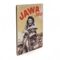 Постер "Jawa 350. Мотоцикл Ява 350 і дівчина"
