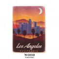 Постер "Los Angeles. Лос-Анджелес. Місяць. Арт"