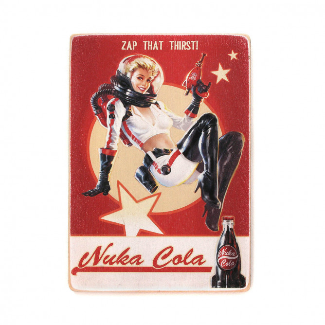 Постер "Fallout. Zap that thirst! Nuka Cola"
