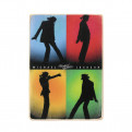 Постер "Michael Jackson. Майкл Джексон танцює. Кольоровий"