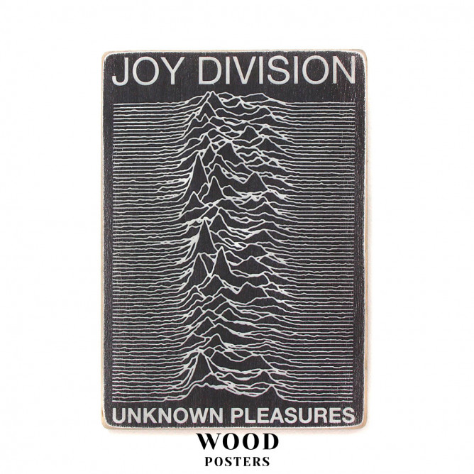 Постер "Joy Division. Unknown Pleasures"