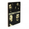 Постер "System of a Down. SOAD. Сістем оф е даун. Склад. Чорно-білий"