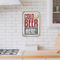 Постер "Cold beer here!"