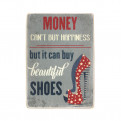 Постер "Money can't buy happiness, but it can buy beautiful shoes"