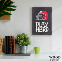 Постер "Play hard"