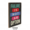 Постер "Failure is not an option"