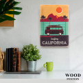 Постер "Surfing California"