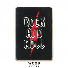 Постер "ROCK AND ROLL"
