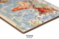 Постер "Фізична карта світу"